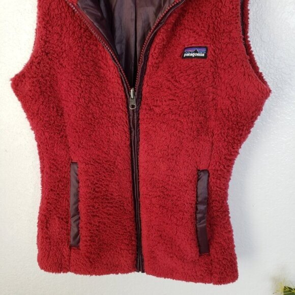 Patagonia Los Gatos Fleece Reversible Vest Full Zip Women's size XS Outdoor - Picture 6 of 16